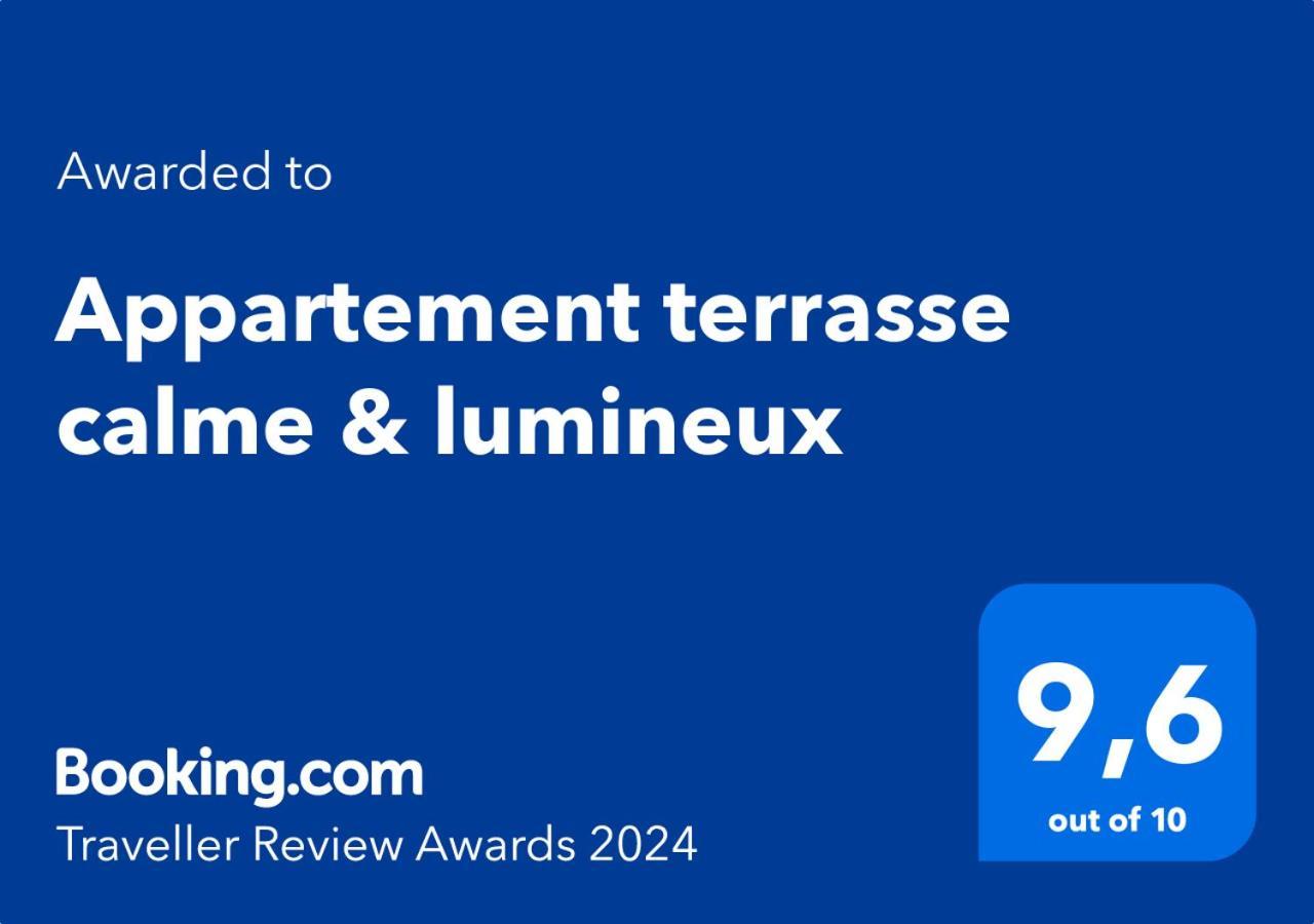 Terrasse - Hyper Centre - 2 Chambres - Parking Gratuit - Calme & Lumineux - Arrivee Autonome Marseille Exterior photo