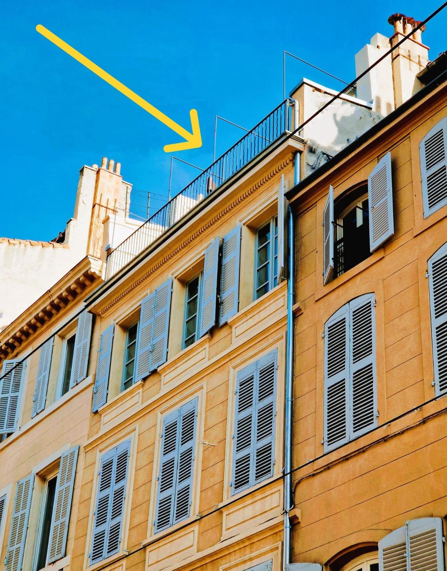 Terrasse - Hyper Centre - 2 Chambres - Parking Gratuit - Calme & Lumineux - Arrivee Autonome Marseille Exterior photo